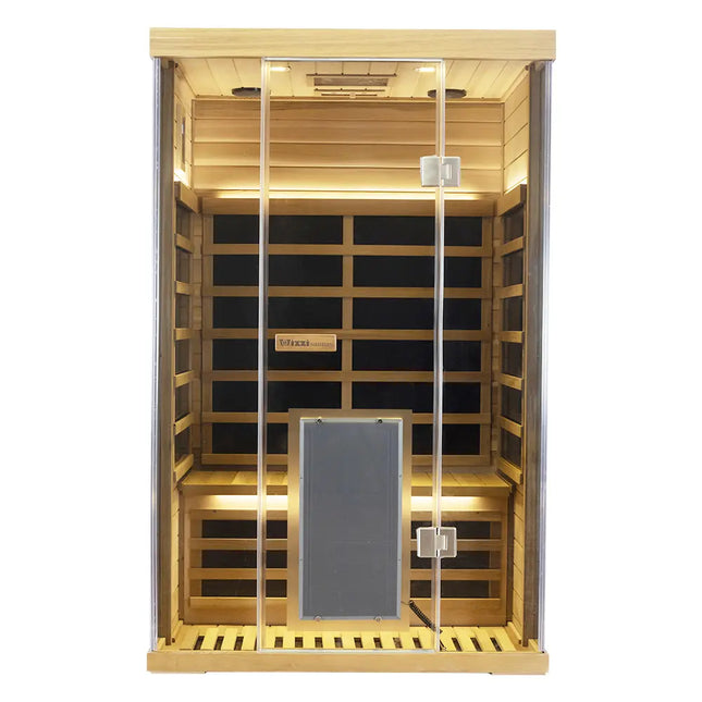 SR02 2 Person Red Cedar Far Infrared Sauna