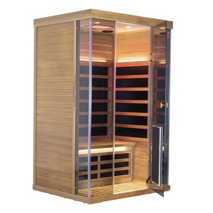 SR02 2 Person Red Cedar Far Infrared Sauna
