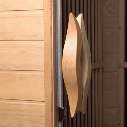 Durasage 2-Person Carbon Infrared Sauna – Canadian Hemlock, 1700W
