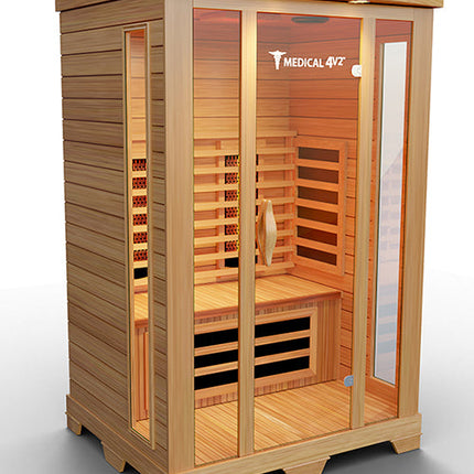 2 Person Home Full Spectrum Infrared Sauna | Medical 4™