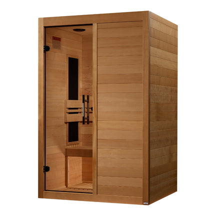 Maxxus S-Line Yoga 2-Person Low EMF (Between 5-10MG) FAR Infrared Sauna (Canadian Hemlock)