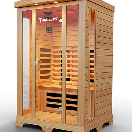 2 Person Home Full Spectrum Infrared Sauna | Medical 4™