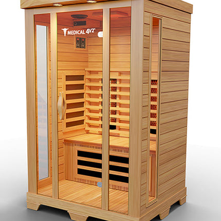 2 Person Home Full Spectrum Infrared Sauna | Medical 4™