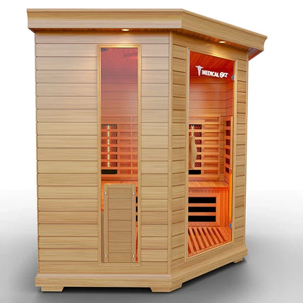 6 Person Indoor Infrared Full Spectrum Sauna | Medical 6 Plus™