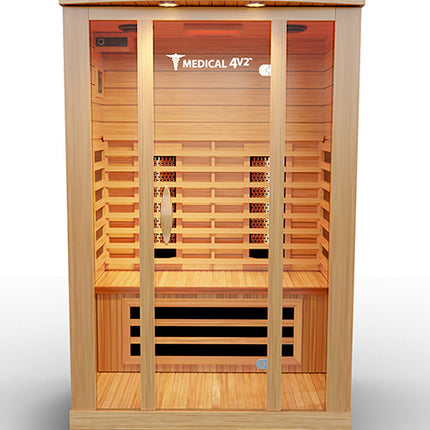 2 Person Home Full Spectrum Infrared Sauna | Medical 4™