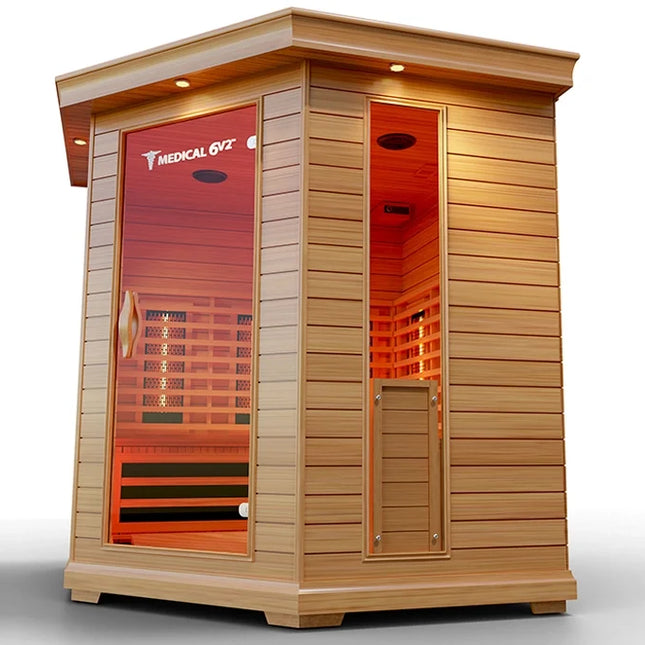6 Person Indoor Infrared Full Spectrum Sauna | Medical 6 Plus™