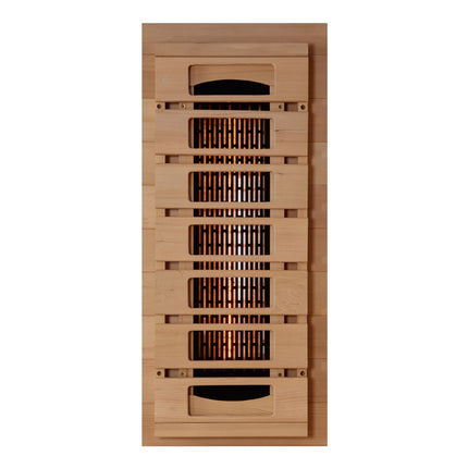 Golden Designs 3-Person Full Spectrum PureTech™ Near Zero EMF FAR Infrared Sauna with Himalayan Salt Bar – near-infrared heating element