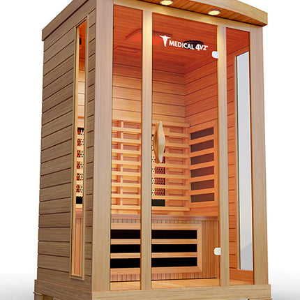 2 Person Home Full Spectrum Infrared Sauna | Medical 4™