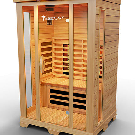 2 Person Home Full Spectrum Infrared Sauna | Medical 4™