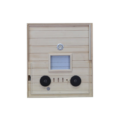 909MX Mini 1 Person Infrared Sauna with 270° Panoramic Glass