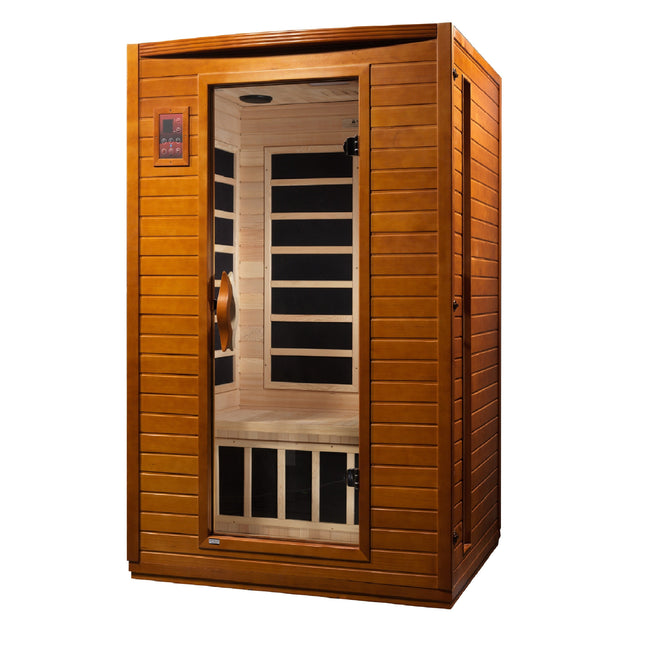 Dynamic Versailles 2-person Low EMF (Between 5-10MG) FAR Infrared Sauna (Canadian Hemlock)