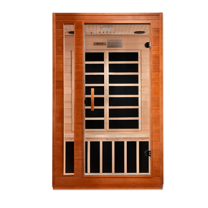 Dynamic Cordoba 2-person Low EMF (Between 5-10MG) FAR Infrared Sauna (Canadian Hemlock)