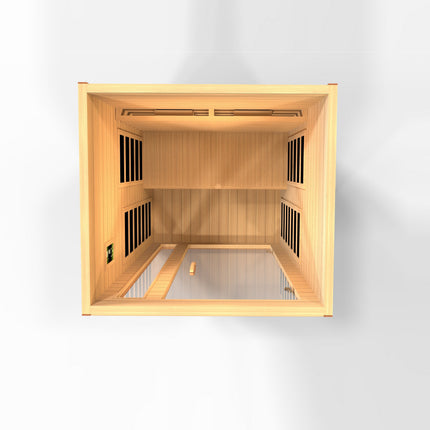 Dynamic Cardoba 2-Person Full Spectrum Near Zero EMF FAR Infrared Sauna – photo 2
