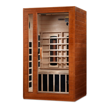 Dynamic Cardoba 2-Person Full Spectrum Near Zero EMF (Under 3MG) FAR Infrared Sauna (Canadian Hemlock)