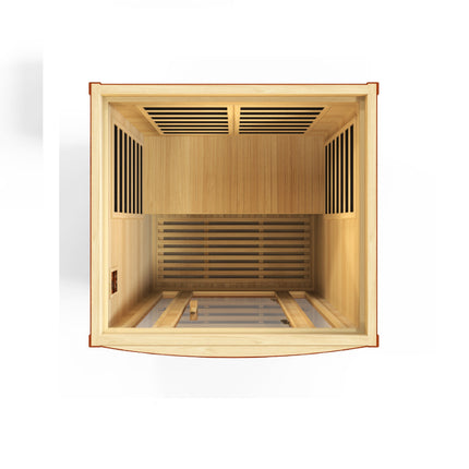Dynamic San Marino Elite 2-person Ultra Low EMF FAR Infrared Sauna – photo 2