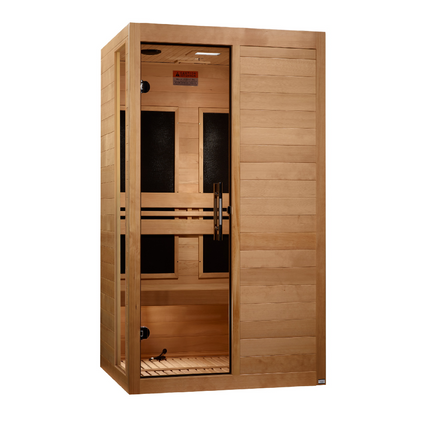 Dynamic Lucca 2-person Low EMF FAR Infrared Sauna – photo 1