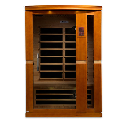 Dynamic Vittoria 2-person Low EMF (Between 5-10MG) FAR Infrared Sauna (Canadian Hemlock)