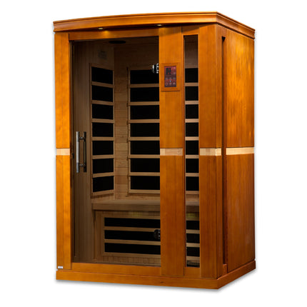 Dynamic Vittoria Elite 2-person Ultra Low EMF (Between 3-5MG) FAR Infrared Sauna (Canadian Hemlock)