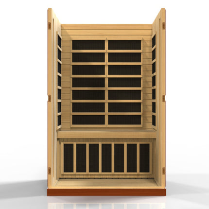 Dynamic Vittoria 2-person Low EMF FAR Infrared Sauna – photo 2