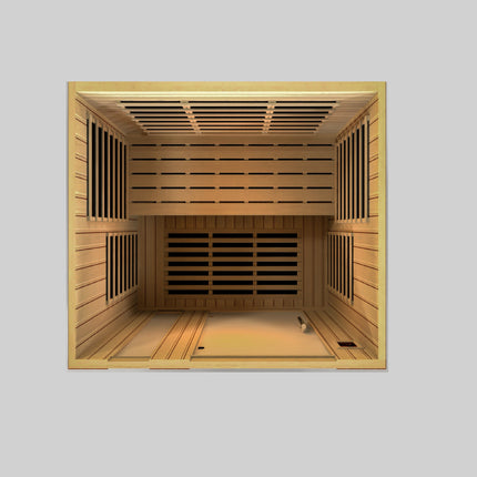 Dynamic Lugano 3-person Low EMF FAR Infrared Sauna – photo 2