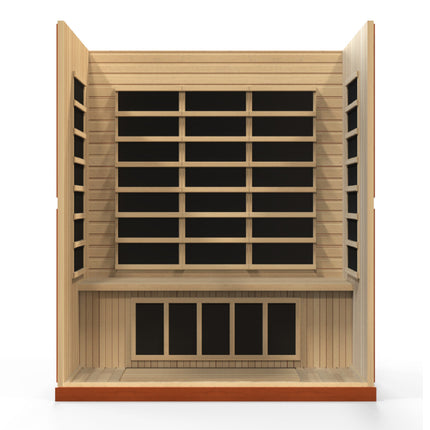 Dynamic Bergamo Elite 4-person Ultra Low EMF FAR Infrared Sauna – photo 2