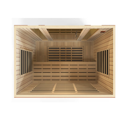Dynamic Bergamo Elite 4-person Ultra Low EMF FAR Infrared Sauna – photo 3