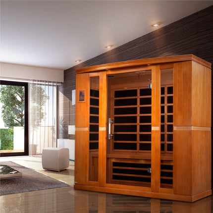 Dynamic Bergamo Elite 4-person Ultra Low EMF FAR Infrared Sauna – photo 1