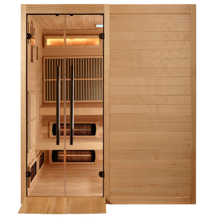 Golden Designs 2025 Toledo 6 Per Hybrid Sauna. Full Spectrum and Harvia Traditional Stove – photo 1
