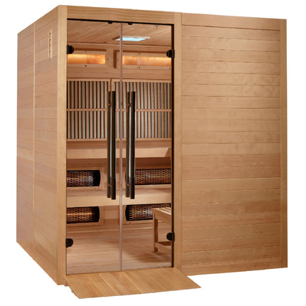 Golden Designs 2025 Toledo 6 Per Hybrid Sauna. Full Spectrum and Harvia Traditional Stove – photo 2