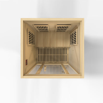 Maxxus Seattle 2-Person Near Zero EMF FAR Infrared Sauna – photo 2