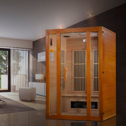 Maxxus 2-Person Low EMF FAR Infrared Sauna – photo 4
