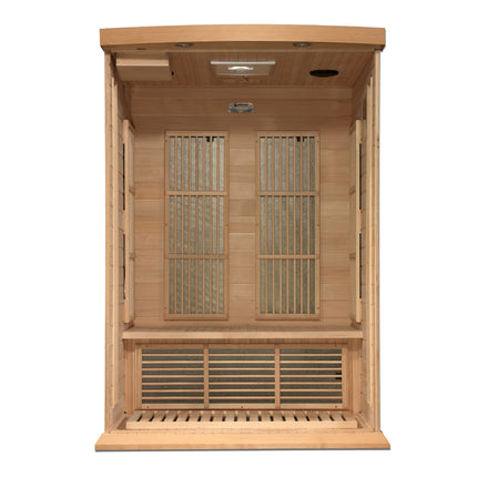 Maxxus 2-Person Near Zero EMF FAR Infrared Sauna – photo 1
