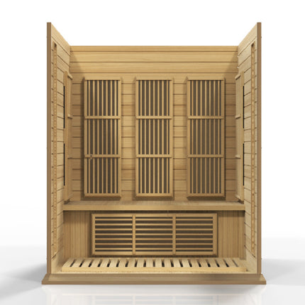 Maxxus 3-Person Low EMF FAR Infrared Sauna – photo 5