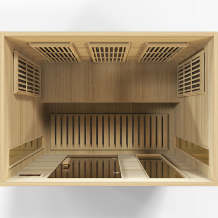 Maxxus 3-Person Low EMF FAR Infrared Sauna – photo 6