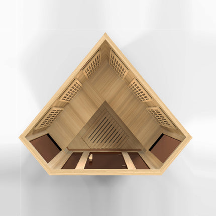 Maxxus 3-Person Corner Low EMF FAR Infrared Sauna – photo 6