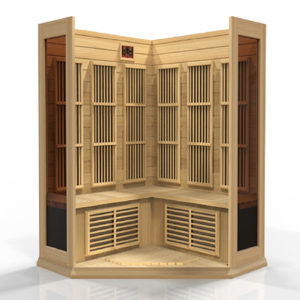 Maxxus 3-Person Corner Low EMF FAR Infrared Sauna – photo 5