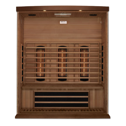 Maxxus 3-Person Full Spectrum Near Zero EMF FAR Infrared Sauna – photo 1