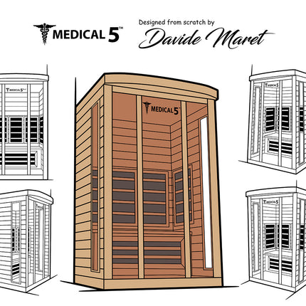 3 Person Home Infrared Sauna | Medical 5™