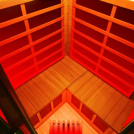 SR07 2 Person Far Infrared Sauna Red Cedar