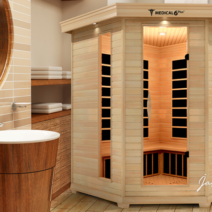 6 Person Indoor Infrared Full Spectrum Sauna | Medical 6 Plus™