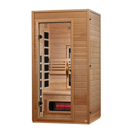 Dynamic Martin 1-2-Person Full Spectrum Near Zero EMF FAR Infrared Sauna – right view