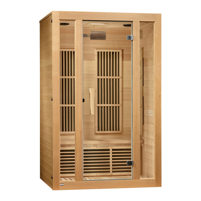 Maxxus Seattle 2-Person Near Zero EMF (Under 3MG) FAR Infrared Sauna (Canadian Hemlock)