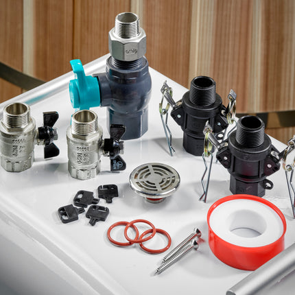 Dynamic Cold Therapy DCT 304 Stainless Steel – included cold plunge accessories