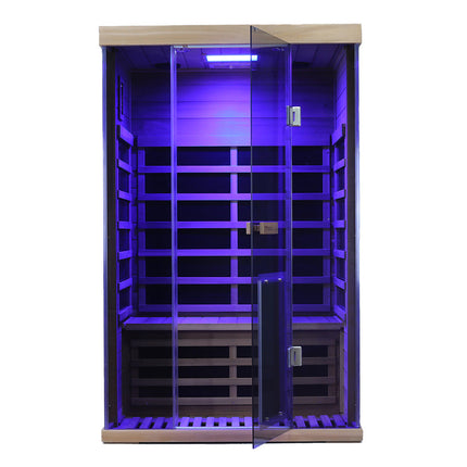 SR02 2 Person Red Cedar Far Infrared Sauna